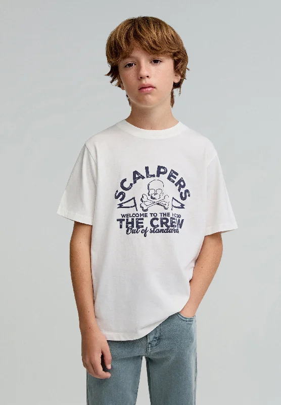 SKULL CREW TEE KIDS