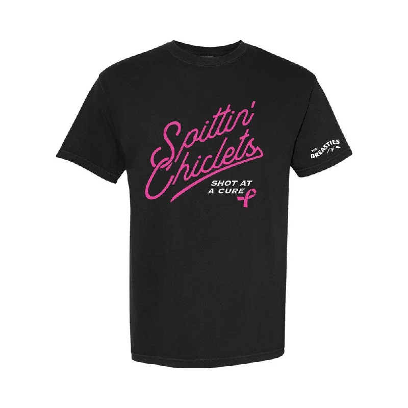 Spittin Chiclets x Breasties Script Tee