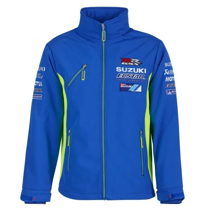 Official Ecstar Suzuki MotoGP Team SofT-Shell Jacket - 17Se-Aj