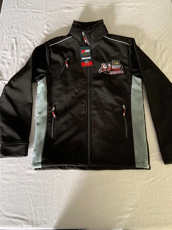 Official North West 200 Black Softshell Jacket - 20Nw-Aj1