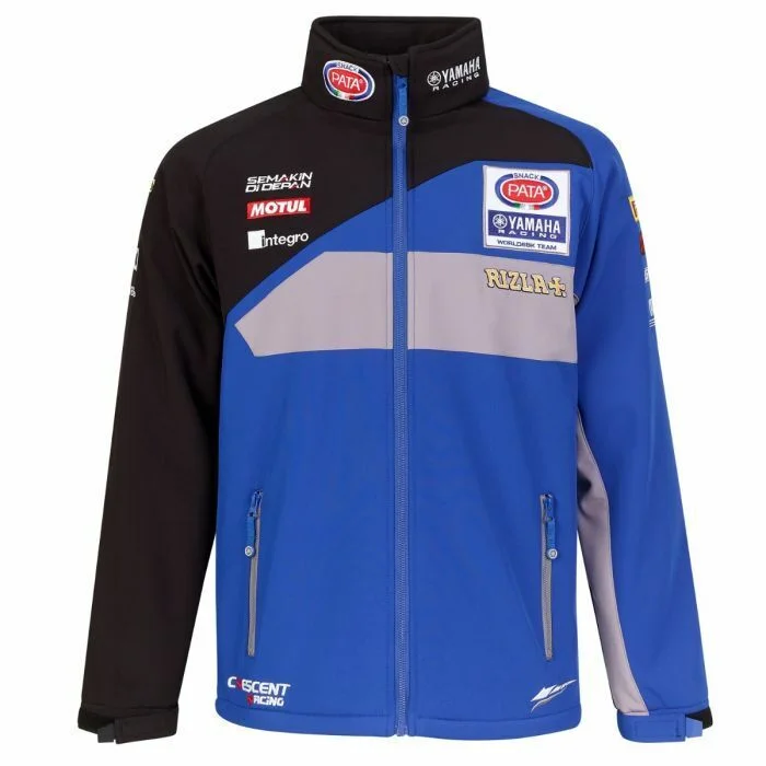 Official Pata Yamaha Racing Team Softshell Jacket - 19YamWSBK-R-Aj1