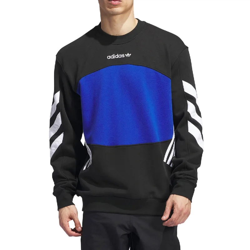 Adidas Premiere Skate Sweater - Black/Royal Blue/White