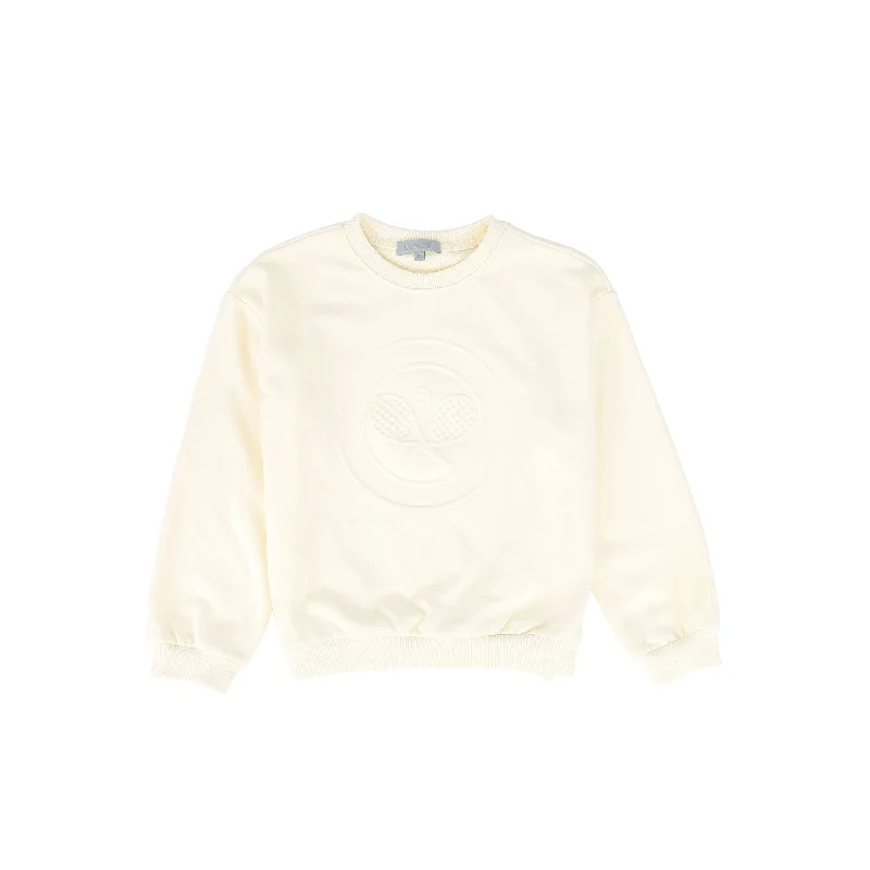 Bace Ivory Tennis Sweatshirt