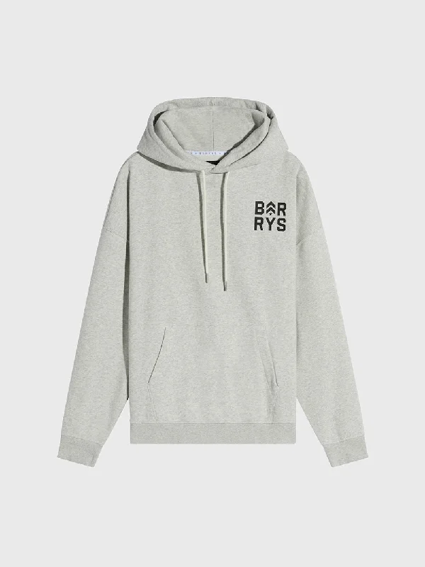 BARRY'S LT HEATHER GREY UNISEX HOODIE