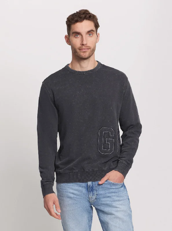 Eco Black Logo Jumper