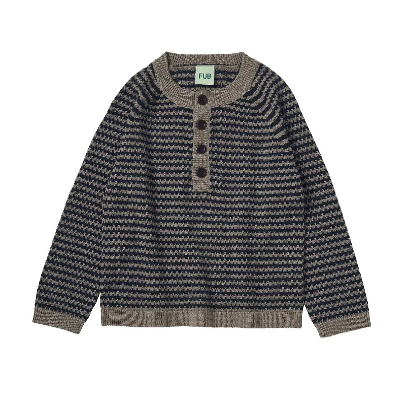 Fub Hazel/Dark Navy Sweater