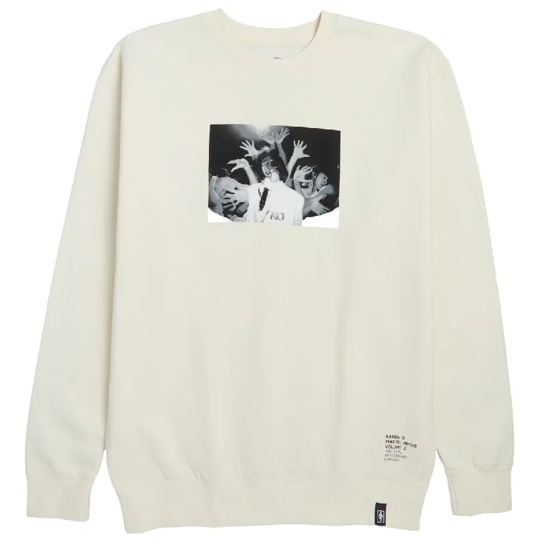 Girl Karen O Crew Sweater - Cream