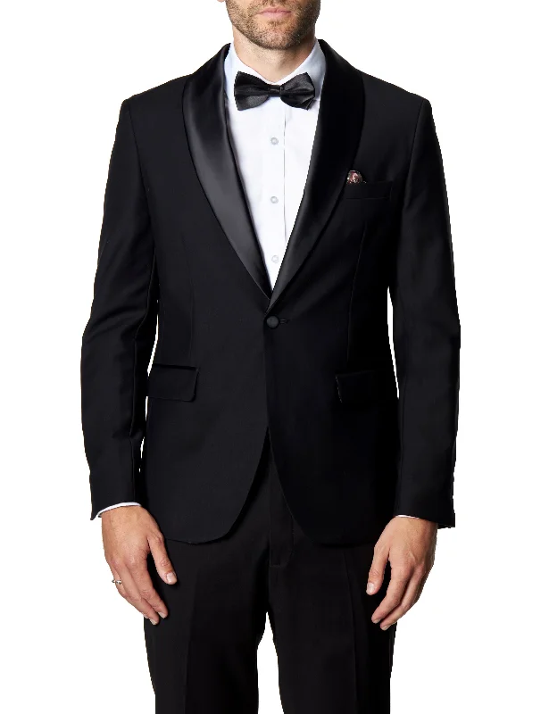 HARIS – BLACK TUXEDO JACKET