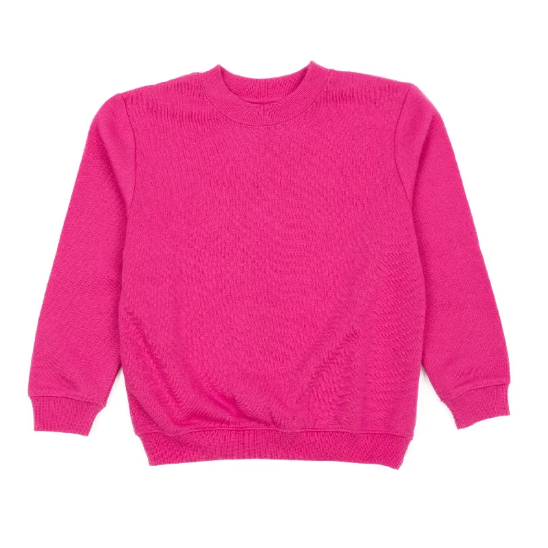 Kids Long Sleeve Sweatshirt Classic Solid Color