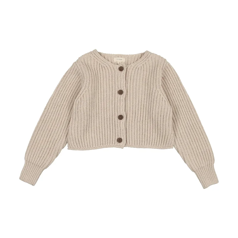 Lil Legs Oat Basic Cardigan