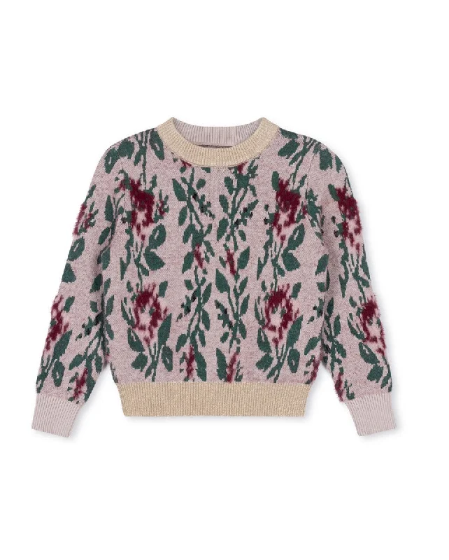 Lilou Floral Lance Sweater