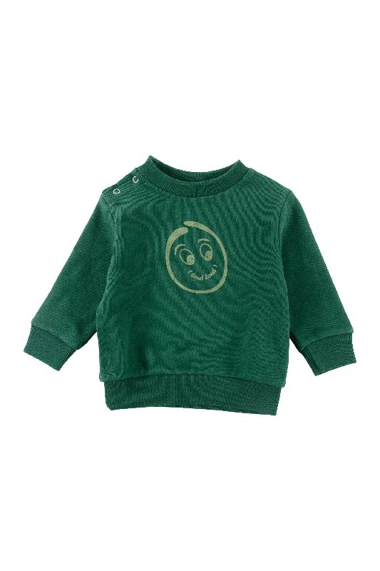 Loud Dark Green Simplicity Sweater