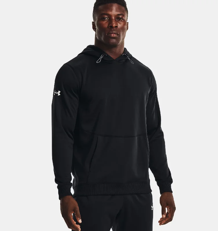 Men's Armour Fleece Storm Hoodie Black *Tall Sizes*-1370379-001