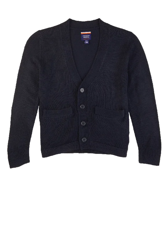 French Toast Boys 4-7 Button Front Pocket Cardigan