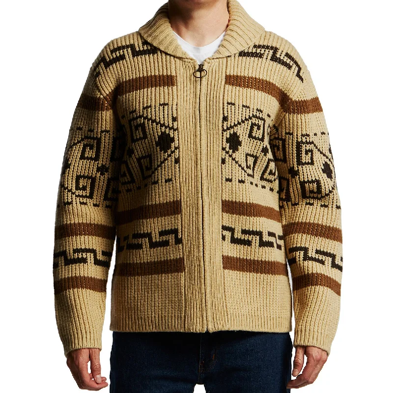 Pendleton The Original Westerley Sweater - Tan/Brown