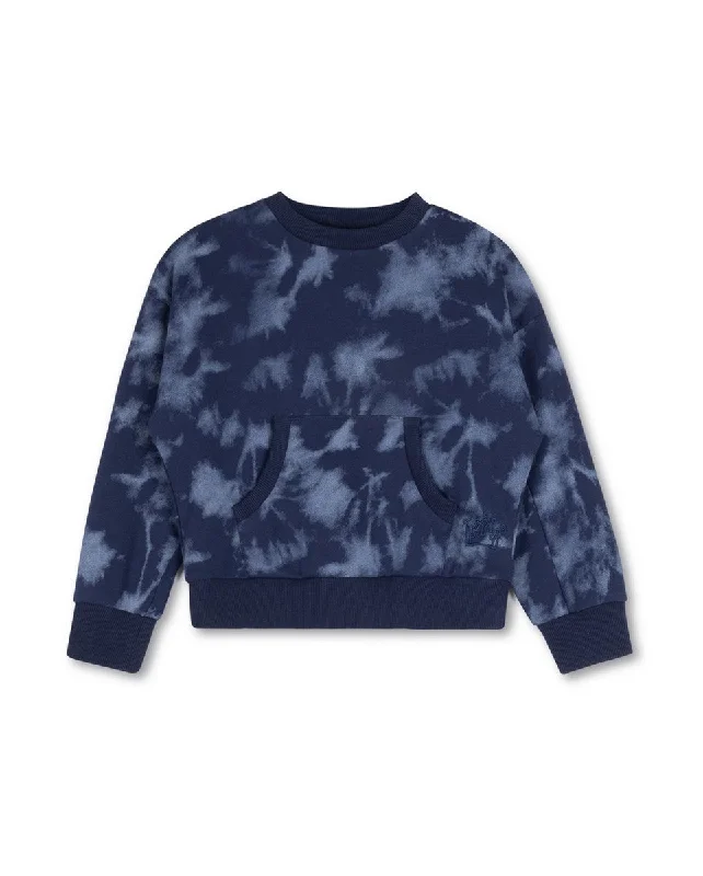 Phil and Phoebe Navy Tie Dye Sweatshirt