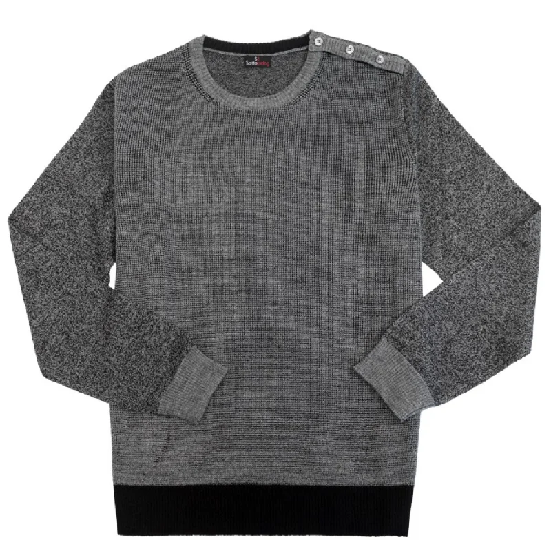 Sotto Sopra Wool Blend Crew Neck Sweater - 533675