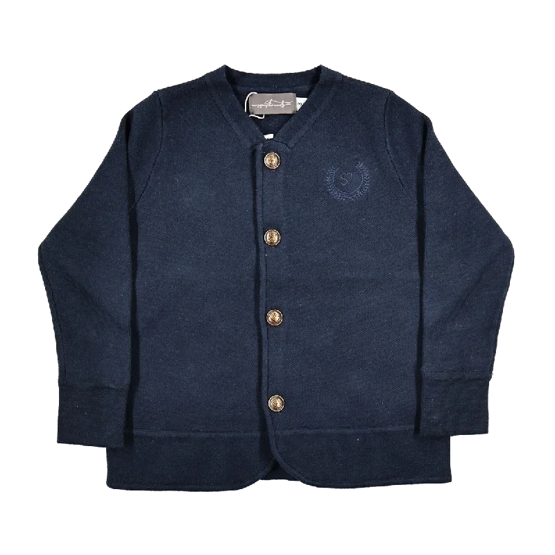 Sweet Threads Navy Arlo Baby Blazer