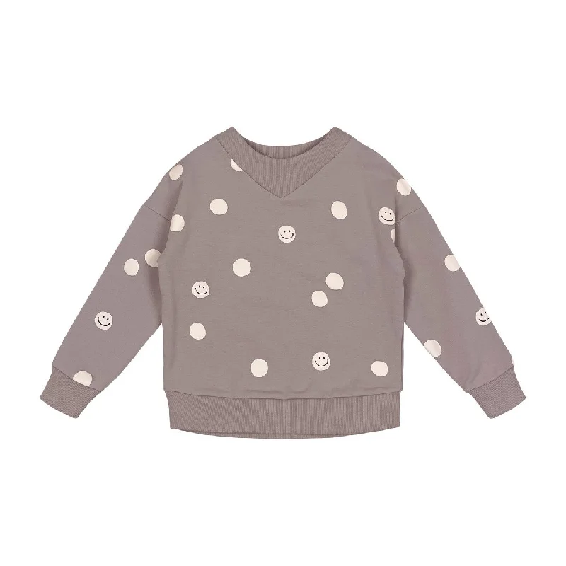 Teela Adobe Rose Smiley Sweater