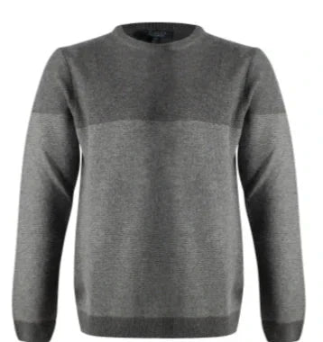 Viyella Crew Neck Sweater - Grey 555648-3898