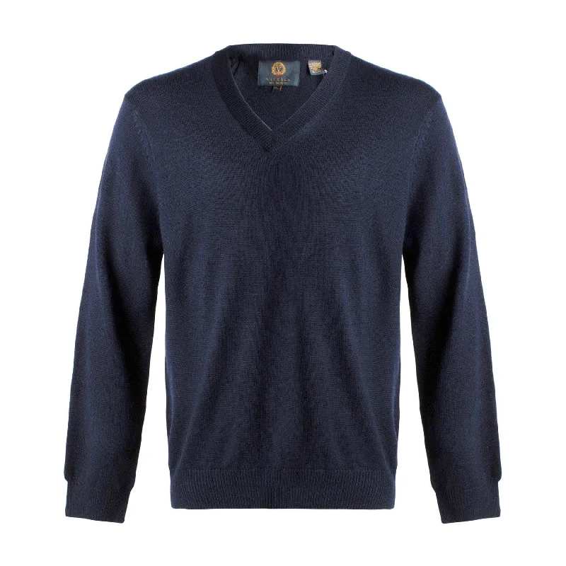 Viyella V-Neck Baruffa Merino Wool Sweater - 255611