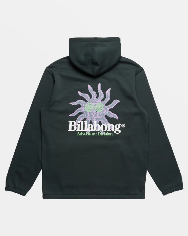 Billabong Compass Pullover Sweatshirt-Forest Green