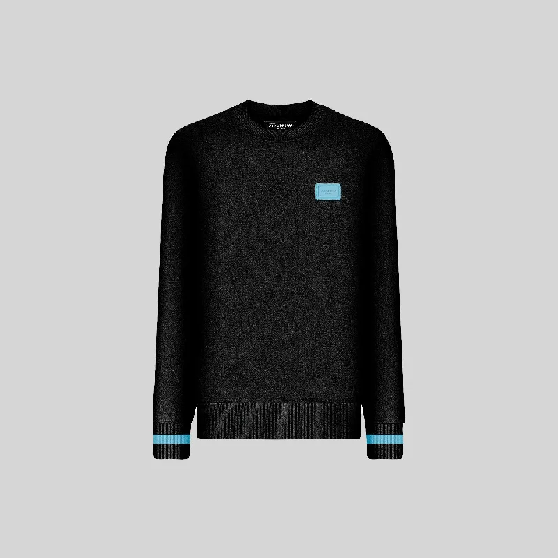 CALCIS BLACK SWEATSHIRT