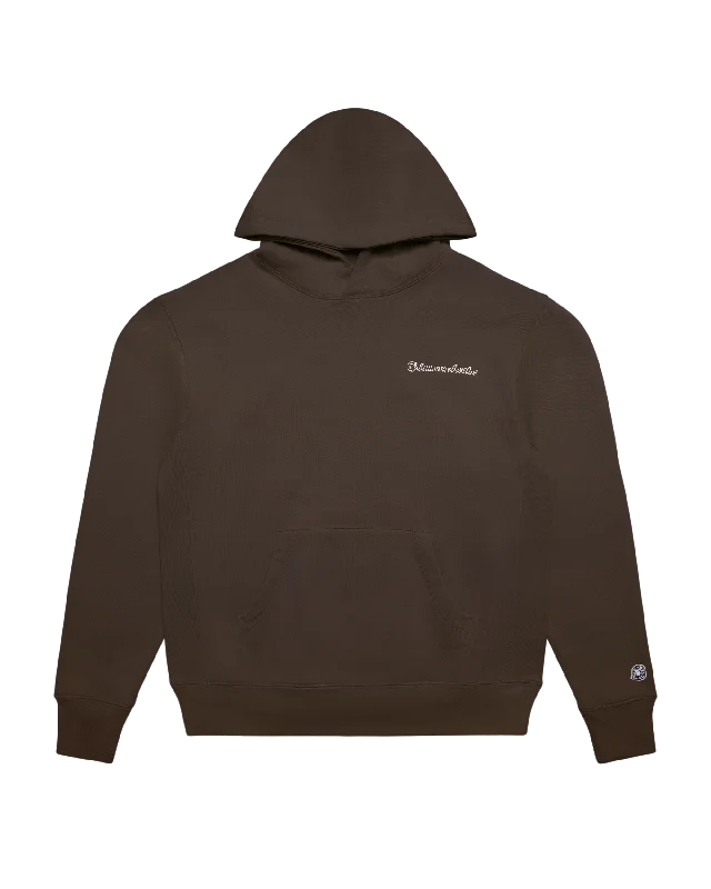 Embroidered Logo Hoodie