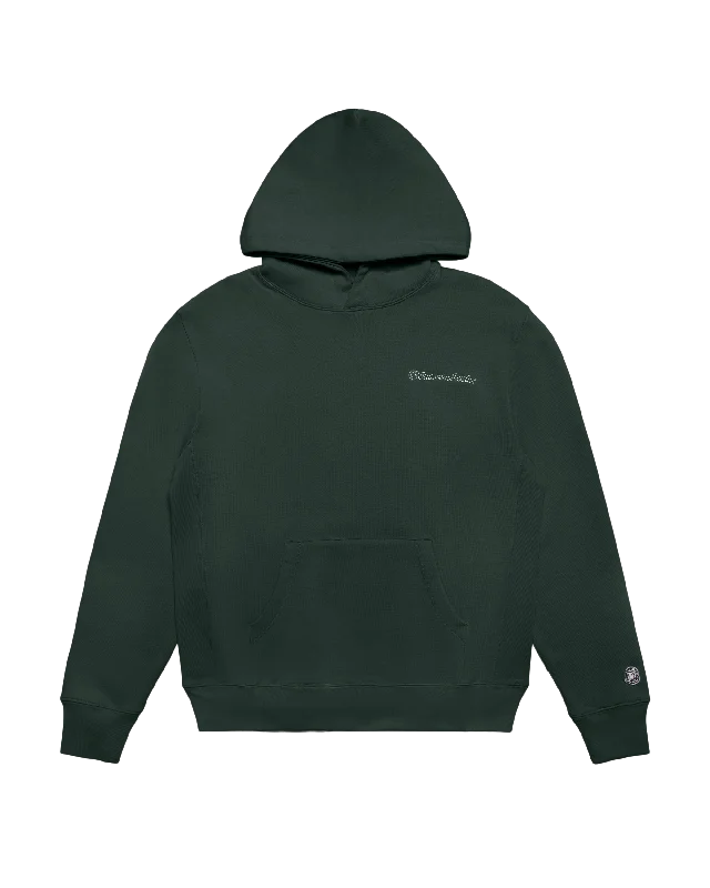 Embroidered Logo Hoodie