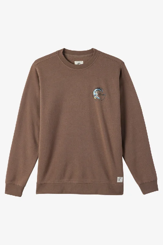 O'Neill OG Essential Crew Sweatshirt-Chocolate Chip