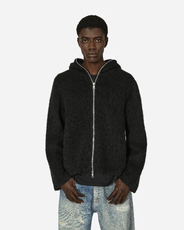 Full Zip Hoodie Black