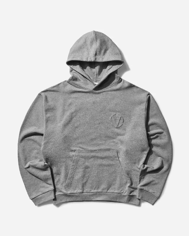 Graphic Hooded Sweatshirt Grey