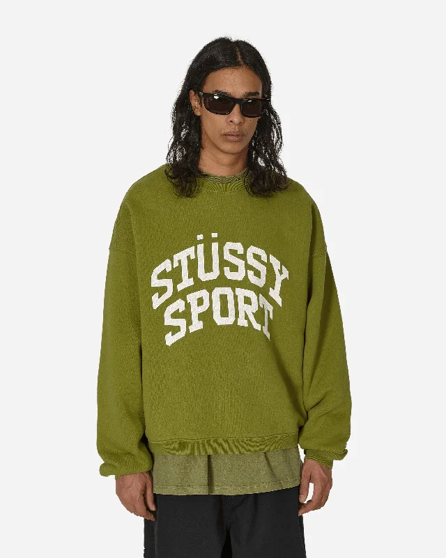 Big Crackle Sport Crewneck Sweatshirt Green